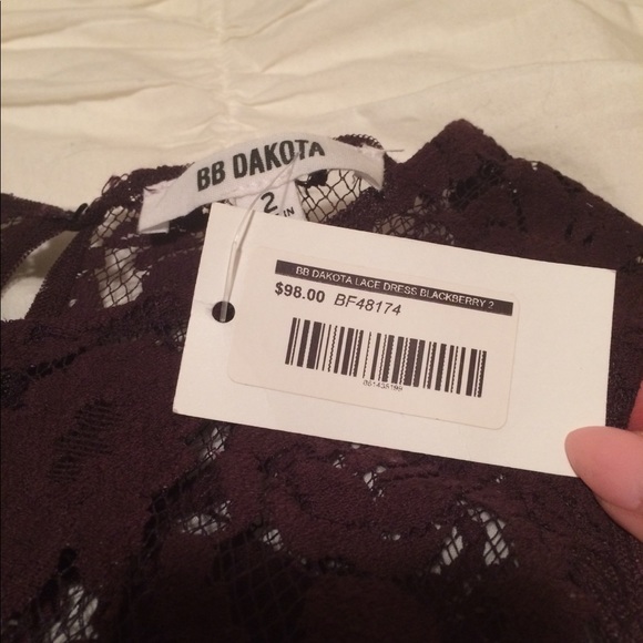 NWT BlackBerry Lace Dress BOUTIQUE  sz 2 - Picture 3 of 4